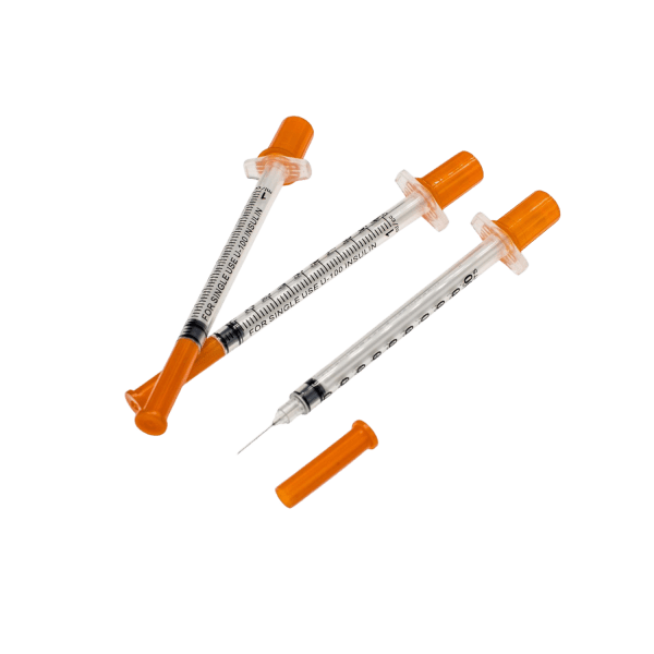 1ml syringe - 30 gauge needle 10 units